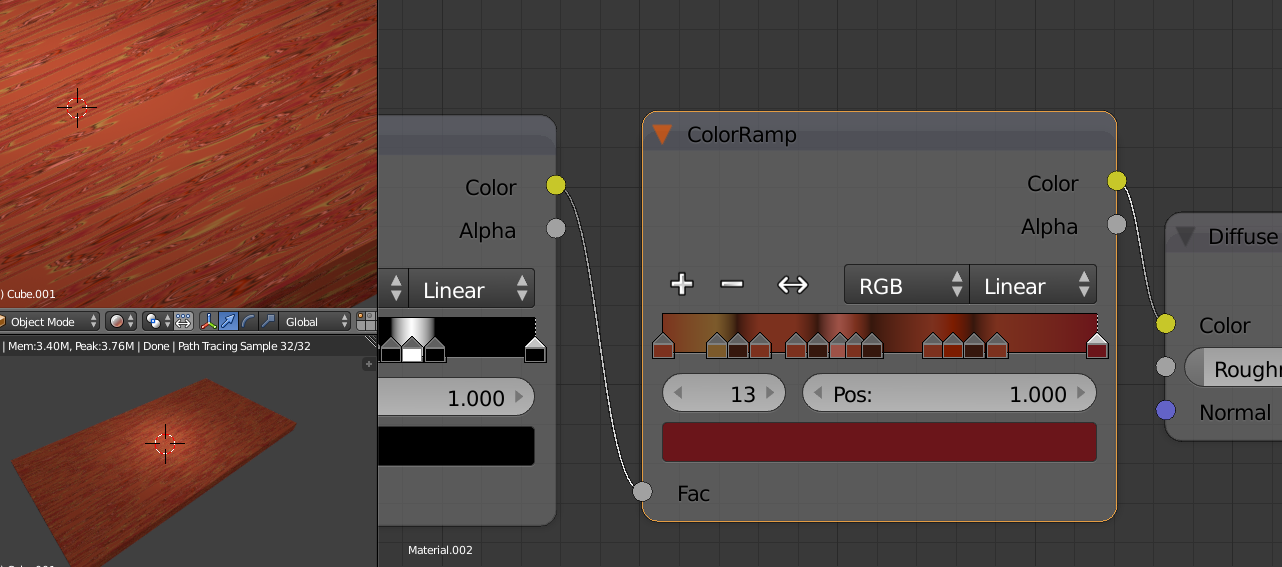 blender procedural wood texture step 5 living colours